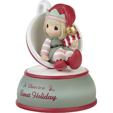 Precious Moments Cheers Sweet Holiday Musical Table Decor