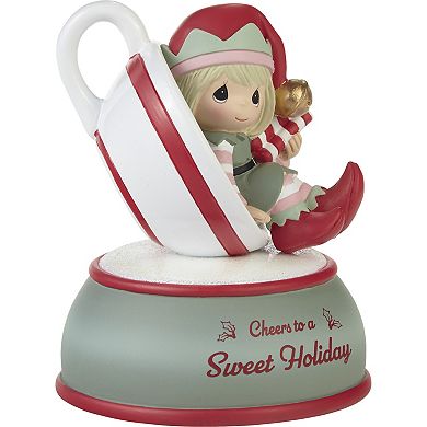 Precious Moments Cheers Sweet Holiday Musical Table Decor