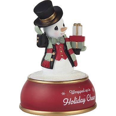 Precious Moments Wrapped Up In Holiday Cheer Musical Table Decor