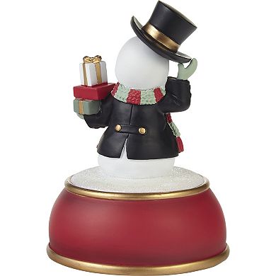 Precious Moments Wrapped Up In Holiday Cheer Musical Table Decor