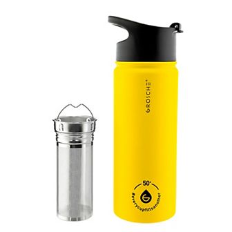GROSCHE Chicago Steel Insulated 16-oz. Coffee Tumbler With Infuser