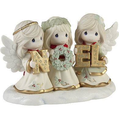 Precious Moments Joyeux Noel Limited Edition Angel Figurine Table Decor