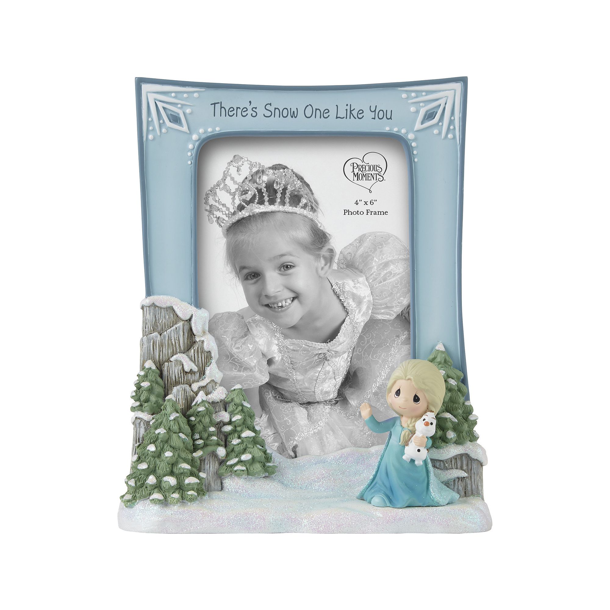 Disneys Frozen Elsa & Olaf Theres Snow One Like You 4 x 6 Frame by P