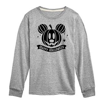 Disney's Mickey Mouse Boys 8-20 Happy Halloween Long Sleeve Graphic Tee