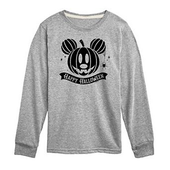 Disney's Mickey Mouse Boys 8-20 Happy Halloween Long Sleeve Graphic Tee