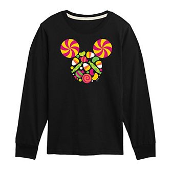Disney's Mickey Mouse Boys 8-20 Head Candy Long Sleeve Graphic Tee