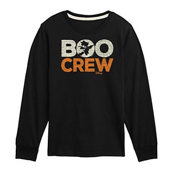 Disney's Minnie Mouse Boys 8-20 Boo Crew Long Sleeve Graphic Tee
