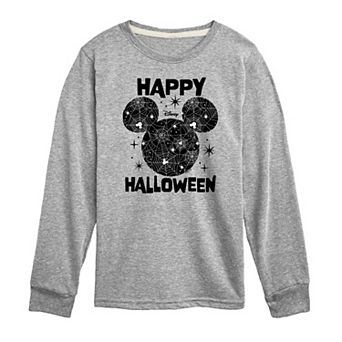 Disney's Mickey Mouse Boys 8-20 Happy Halloween Long Sleeve Graphic Tee