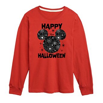 Disney's Mickey Mouse Boys 8-20 Happy Halloween Long Sleeve Graphic Tee