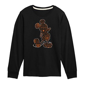 Disney's Mickey Mouse Boys 8-20 Spider Web Long Sleeve Graphic Tee