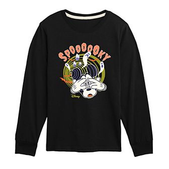 Disney's Mickey Mouse Boys 8-20 Spooky Glow Graphic Fleece