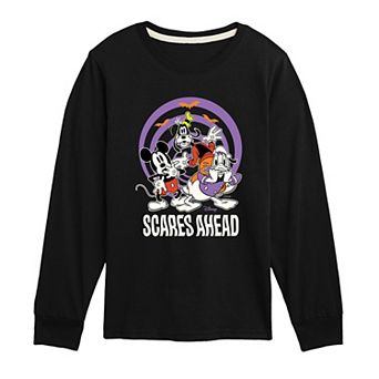 Disney's Mickey Mouse & Friends Boys 8-20 Scares Ahead Glow Graphic Fleece