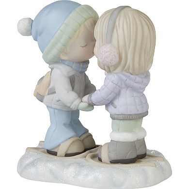 Precious Moments I'm Snow In Love With You Figurine Table Decor