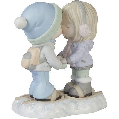 Precious Moments I'm Snow In Love With You Figurine Table Decor