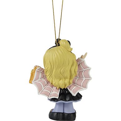 Precious Moments I Love Spinning Time With You Resin Halloween Ornament