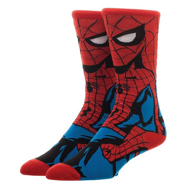 Men's Marvel Spider-Man Crew Socks