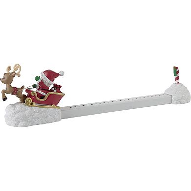 Precious Moments Here Comes Santa Claus Christmas Countdown Calendar