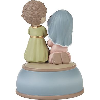 Precious Moments Behold The Newborn King Musical Table Decor