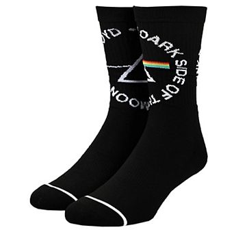 Men's Bioworld Pink Floyd Dark Side of Moon Crew Socks