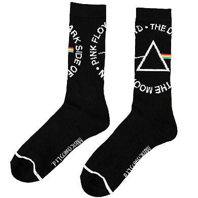 Men's Pink Floyd Dark Side of Moon Crew Socks