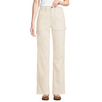 Women's Lands' End High-Rise Relaxed-Fit Straight-Leg Recover Denim Jeans