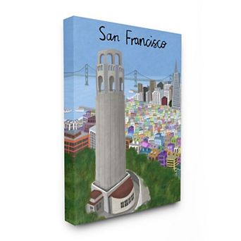Stupell Home Decor San Francisco Canvas Wall Art