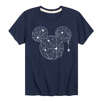Disney's Mickey Mouse Boys 8-20 Head Spider Head Graphic Tee
