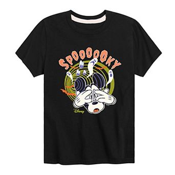 Disney's Mickey Mouse Boys 8-20 Spooky Glow Graphic Tee