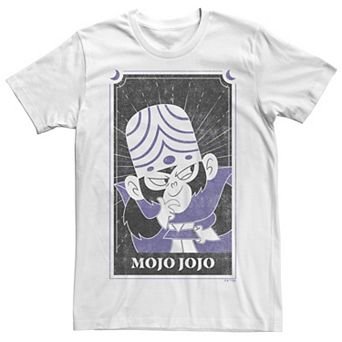 Men's Powerpuff Girls Mojo Jojo Tarot Card Graphic Tee