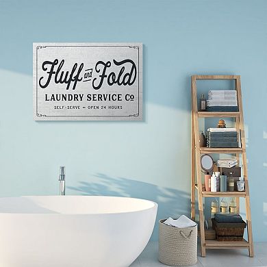 Stupell Home Decor Fluff and Fold Canvas Wall Art