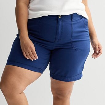 Plus Size Sonoma Goods For Life® Utility Bermuda Shorts