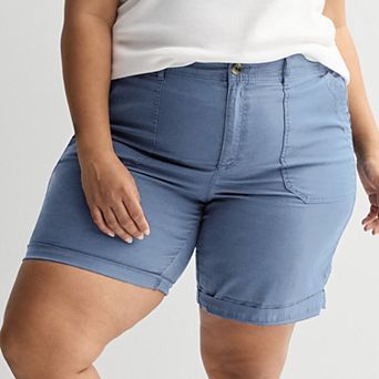 Plus Size Sonoma Goods For Life® Utility Bermuda Shorts