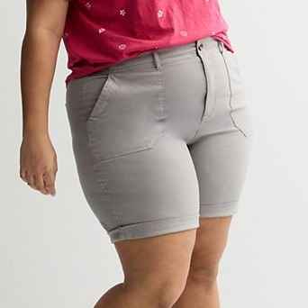 Plus Size Sonoma Goods For Life® Utility Bermuda Shorts