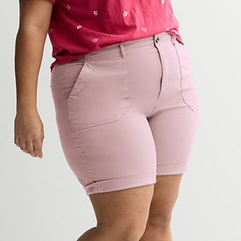 Plus Size Sonoma Goods For Life® Utility Bermuda Shorts