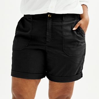 Plus Size Sonoma Goods For Life® Utility Bermuda Shorts