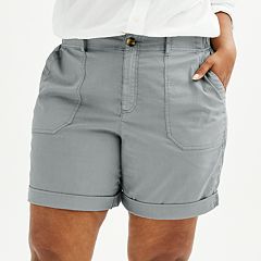 Sonoma Womens leggings gray/white size XL short - $10 - From Jo