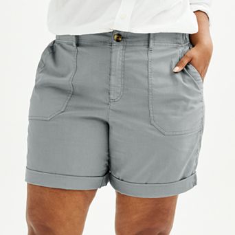 Plus Size Sonoma Goods For Life® Utility Bermuda Shorts