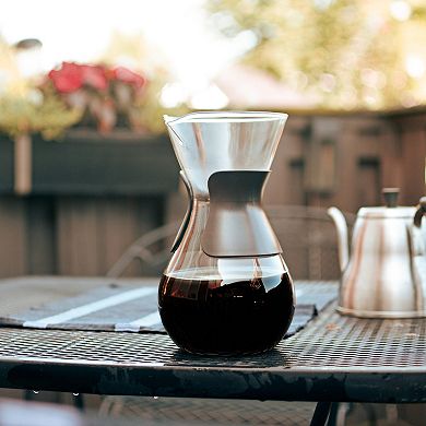 GROSCHE Austin G6 Pour Over Coffee Maker & Electric Burr Coffee Grinder Bundle