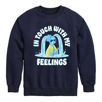 Disney's Elemental Boys 8-20 My Feelings Crew Fleece Sweatshirt