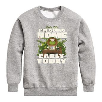 Disney's Elemental Boys 8-20 Going Home Early Crew Fleece Sweatshirt