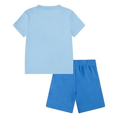 Toddler Boys Nike Sportswear "Just Do It" Graphic Tee and Shorts Set