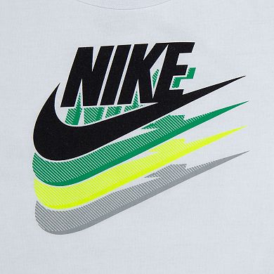 Toddler Boys Nike Sportswear Graphic Tee and Colorblock Shorts Set