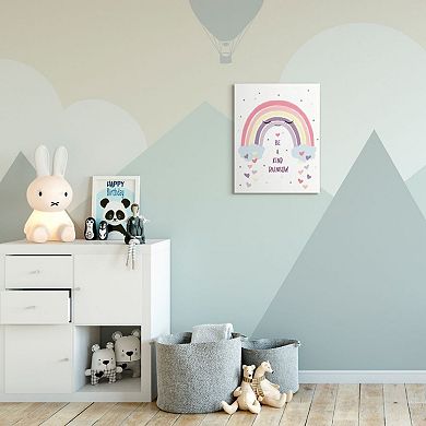 Stupell Home Decor Kind Rainbow Canvas Wall Art
