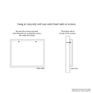 Stupell Home Decor Pink Lipstick Framed Wall Art