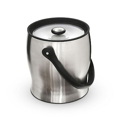 Houdini 4-qt. Stainless Steel Ice Bucket with Tongs