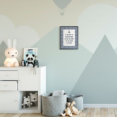 Stupell Home Decor Count The Waves Framed Giclee Texturized Art