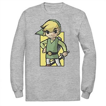 Big & Tall The Legend Of Zelda Wind Waker Link Long Sleeve