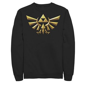 Big & Tall The Legend Of Zelda 3D Hyrule Crest Fleece Sweatshirt