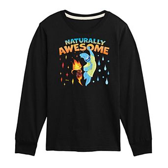 Disney's Elemental Boys 8-20 Naturally Awesome Long Sleeve