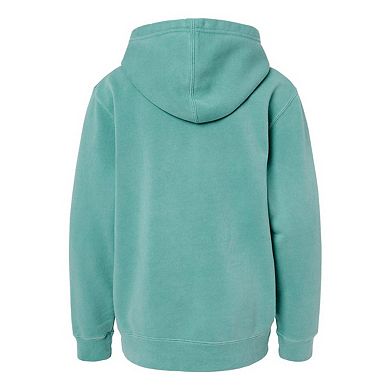 Independent Trading Co. Youth Midweight Pigment-dyed Hooded Sweatshirt